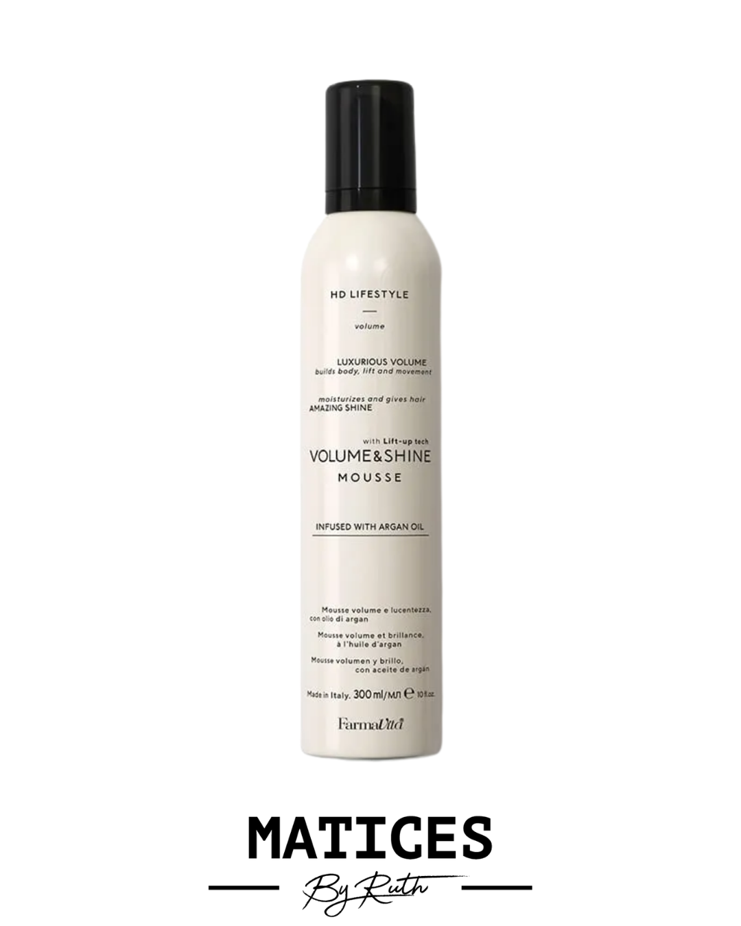 FARMAVITA- Volume & shine mousse 300 ml